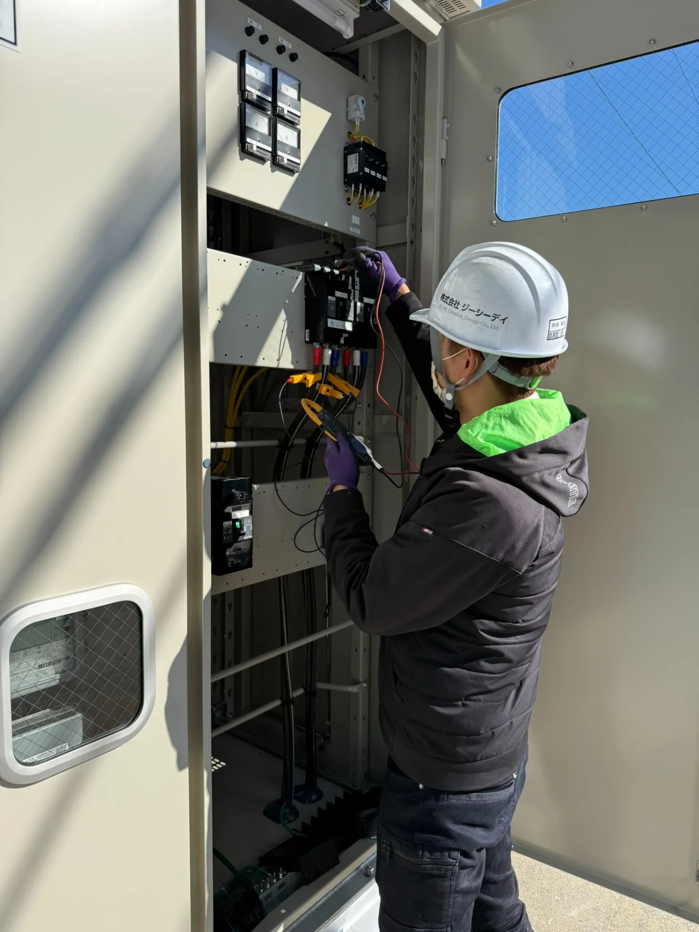 岡山市南区藤田_キュービクル更新工事