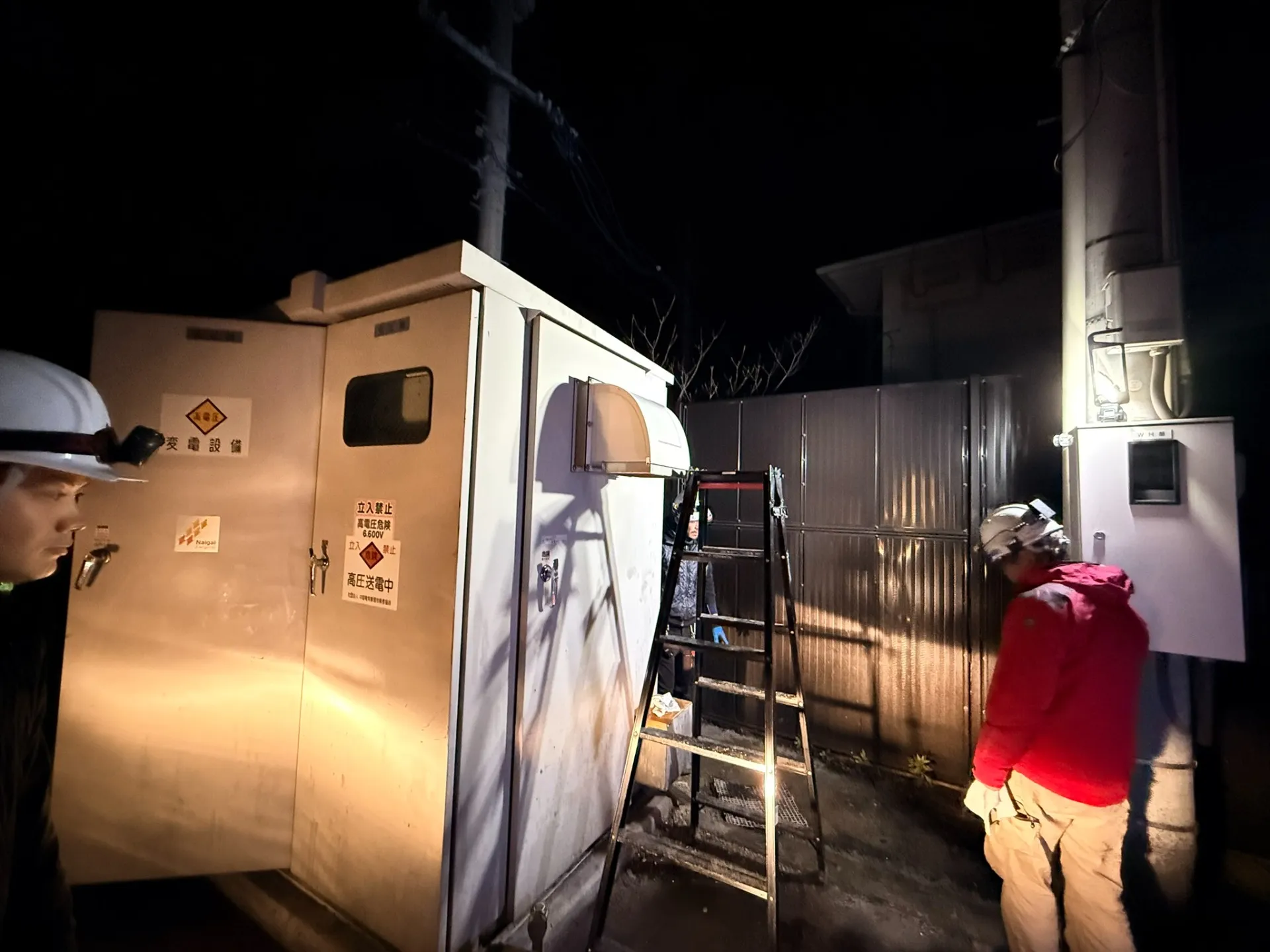 岡山市中区_高圧幹線入替工事